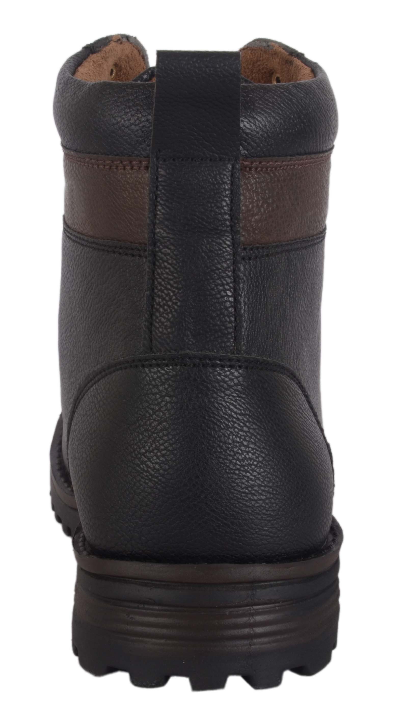 flat bottom black boots