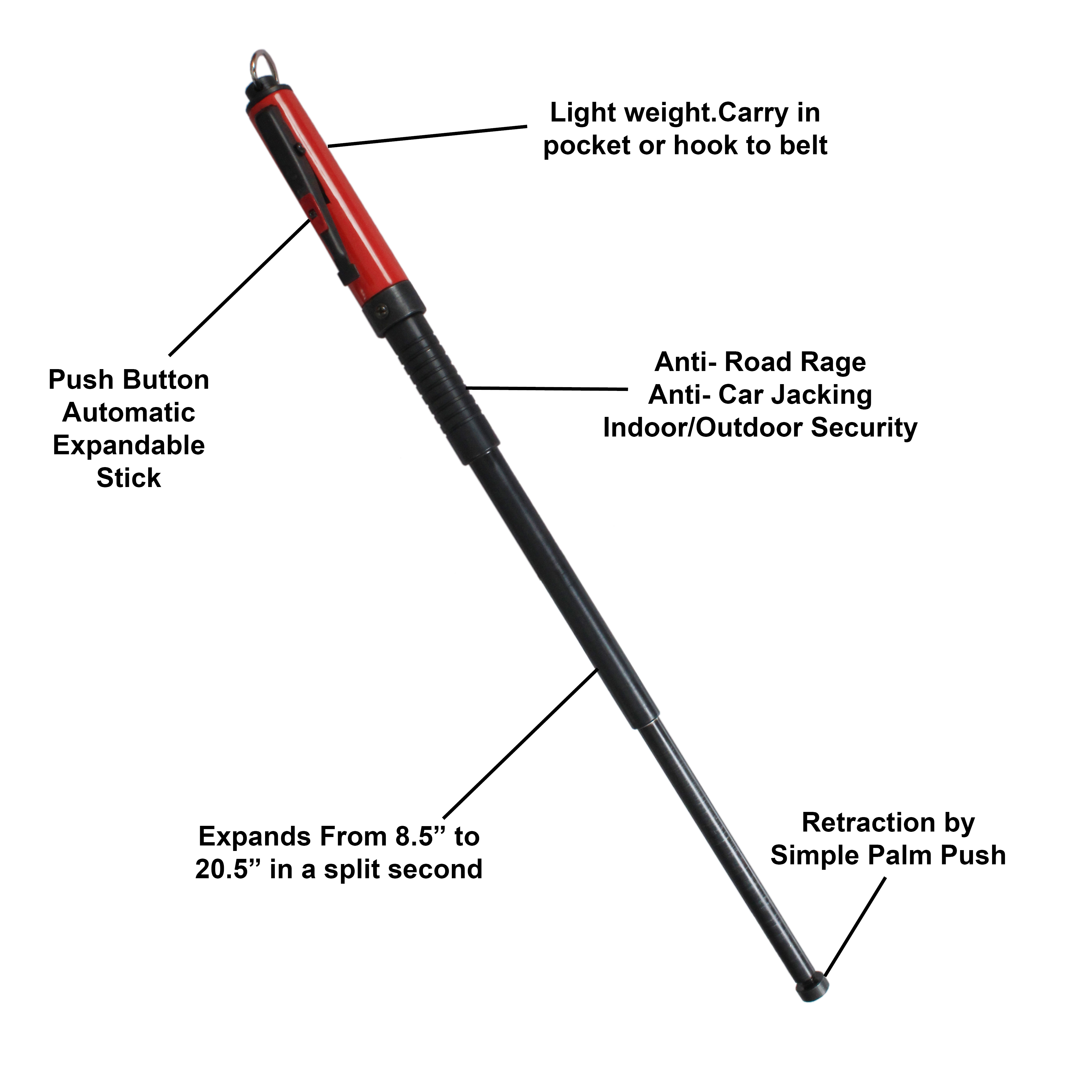 Buy AutoStick Push Button Automatic Expandable Multipurpose Stick