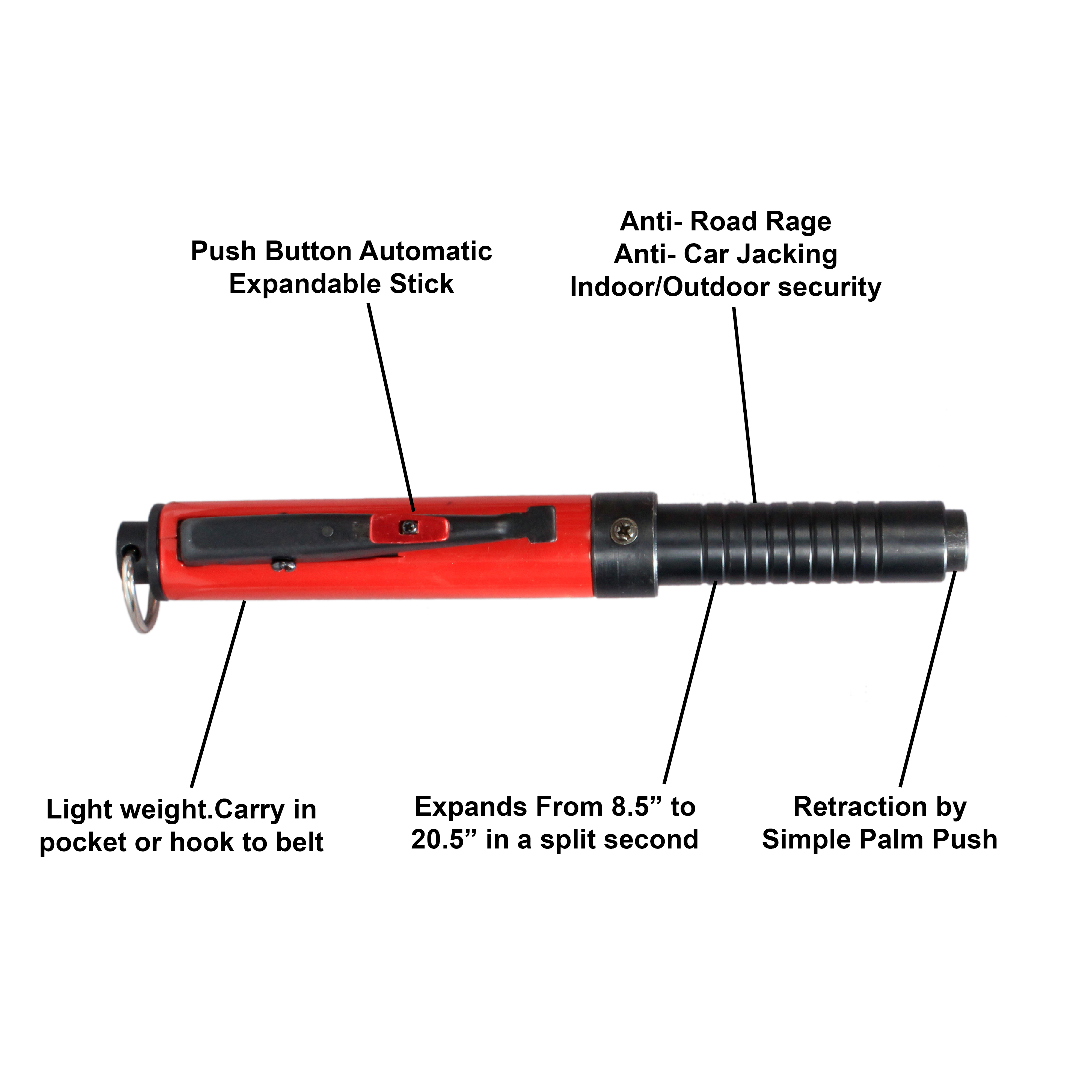 Buy AutoStick Push Button Automatic Expandable Multipurpose Stick