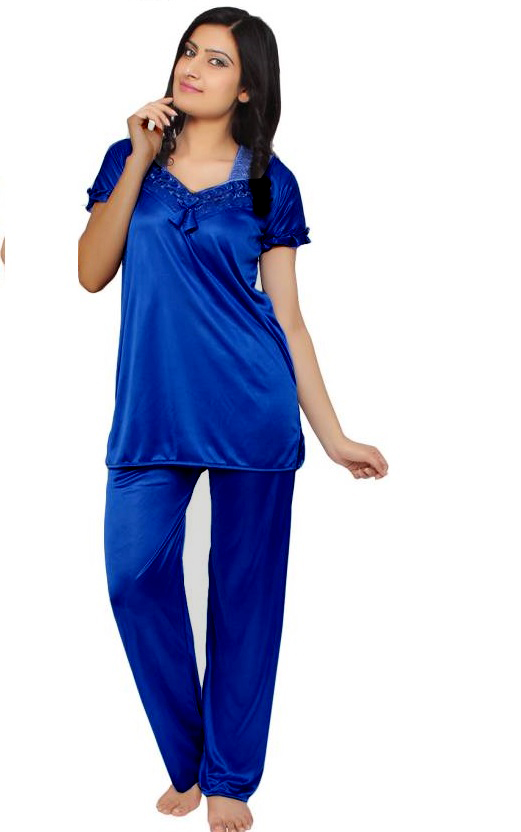 Buy Baby doll Hot and sexy women Blue color nighty ,gowon,night dress