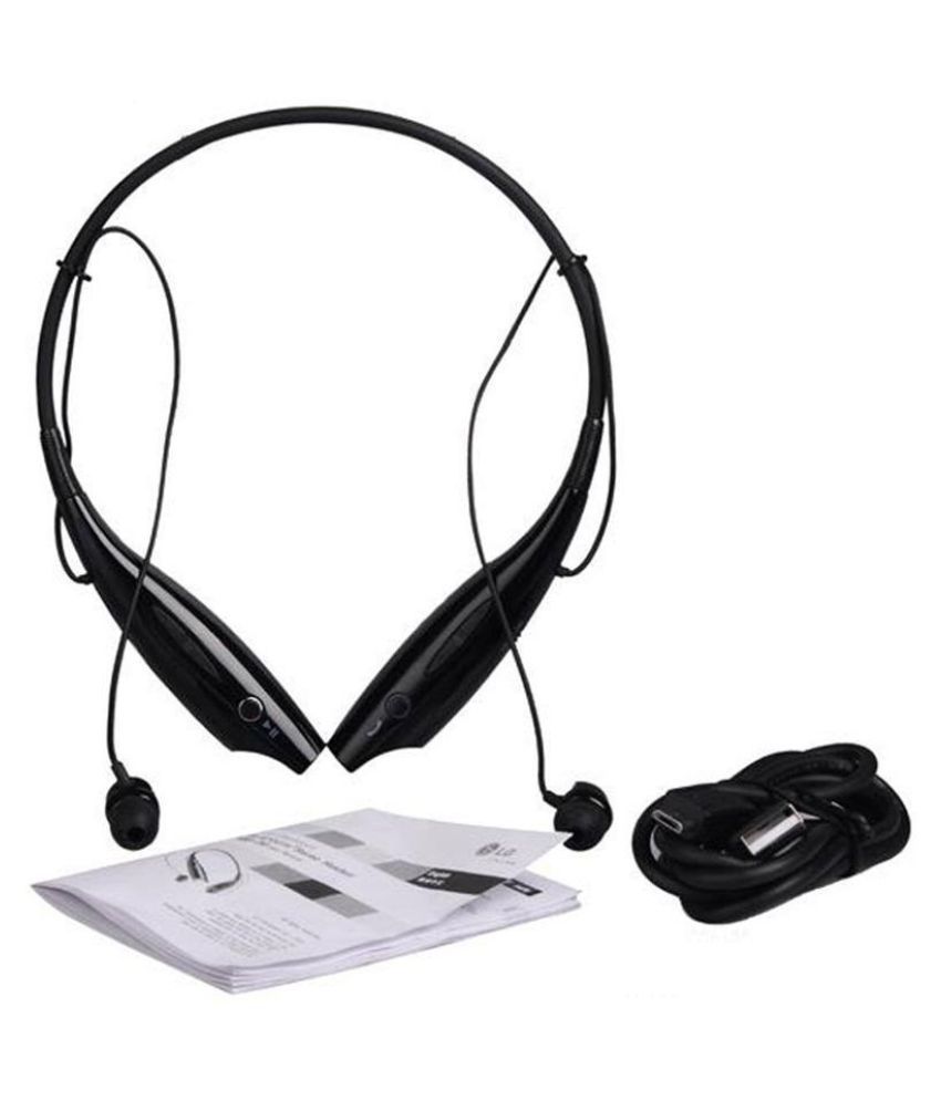 Rodex HBS730 Wireless Bluetooth Headphone Black
