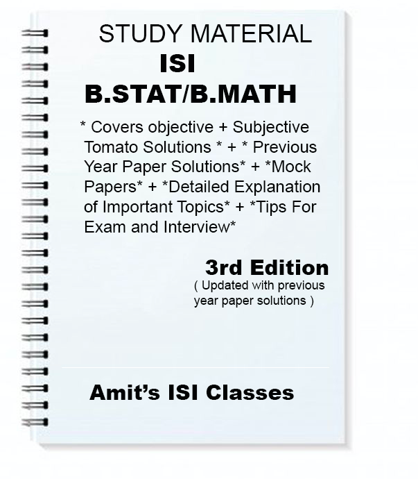 Buy ISI B.STAT / B.MATH ENTRANCE PREP. WITH COMPLETE TOMATO SOLUTIONS ...