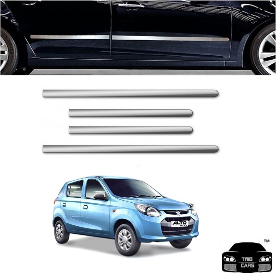 Buy Chrome Bumper Guard Door Side Chrome Beading (8 pcs Set Combo