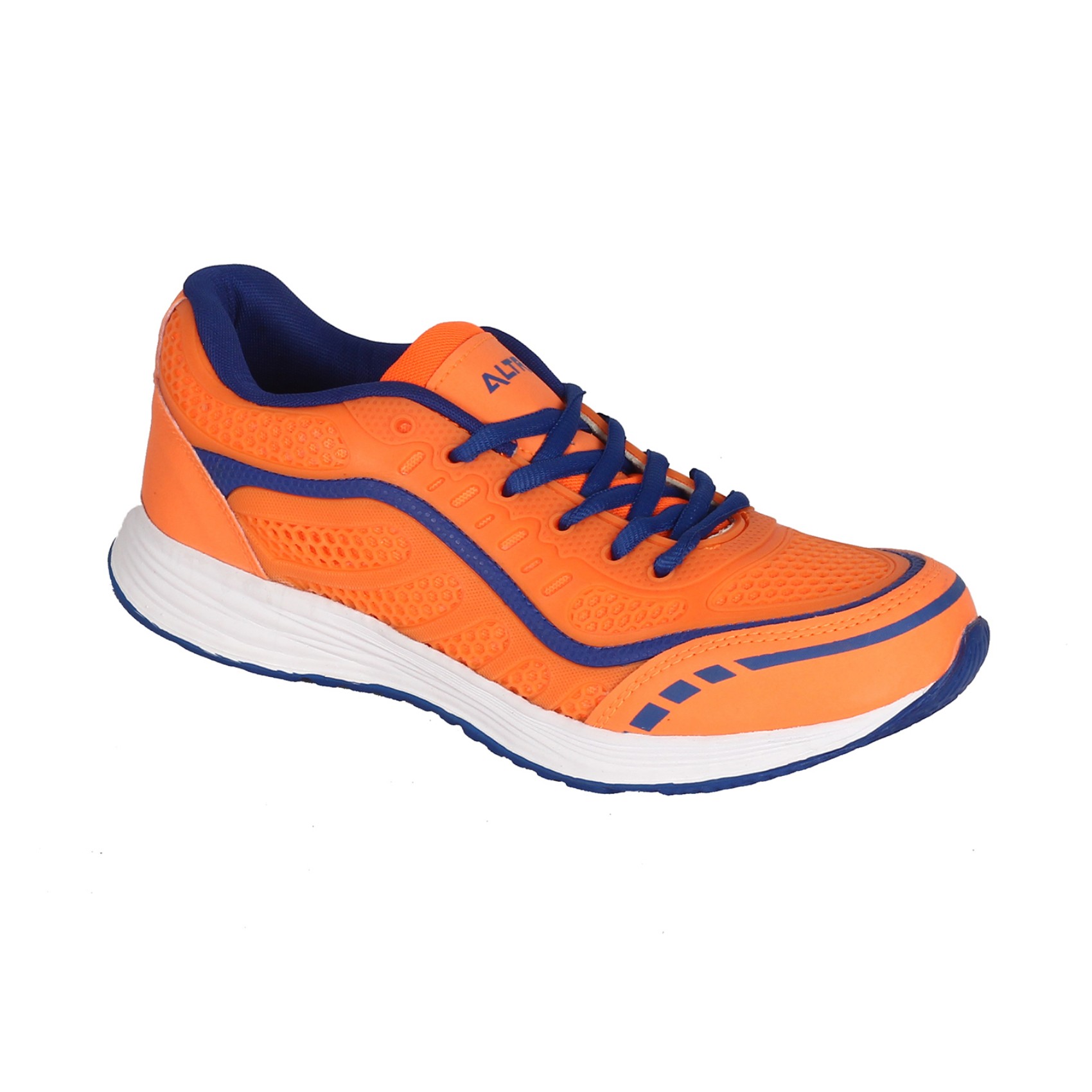 Buy Altra Lace-Up Blue & Orange stylish Casual Sports Shoes for Men ...