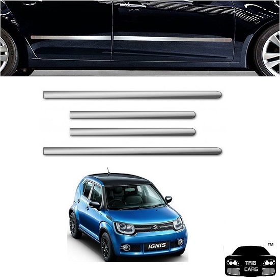 Buy Chrome Bumper Guard Door Side Chrome Beading (8 pcs Set Combo