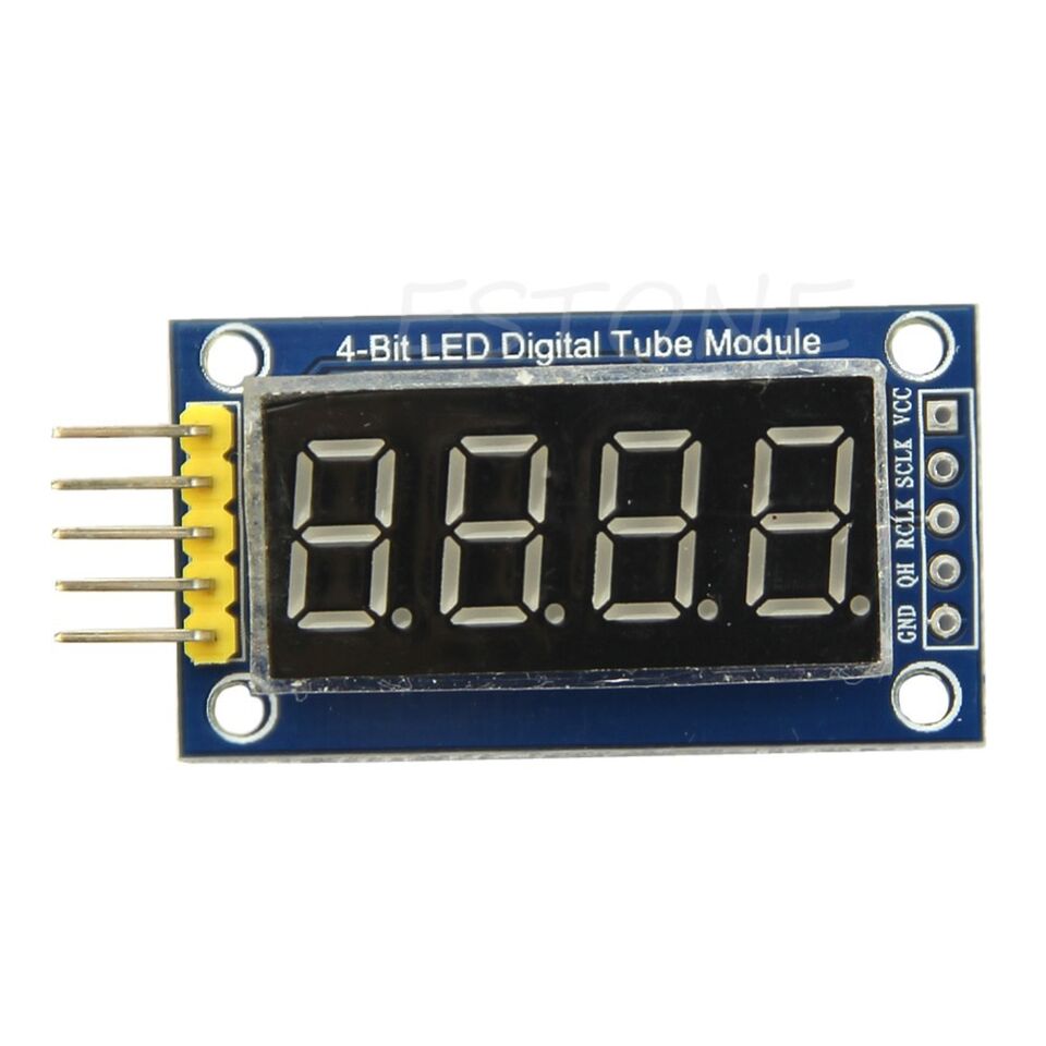 Buy 4 bits tube led display module four serial for arduino 595 driver ...