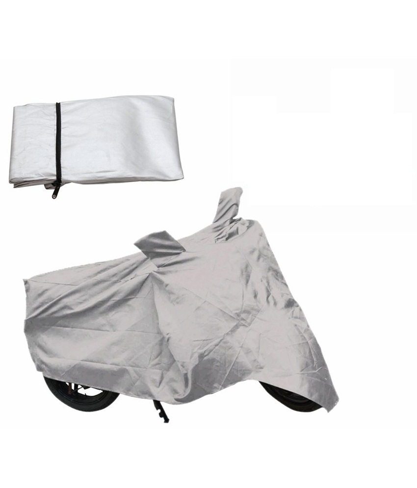 Buy Autoplus Universal Polyester Water Proof Bike Body Cover With ...