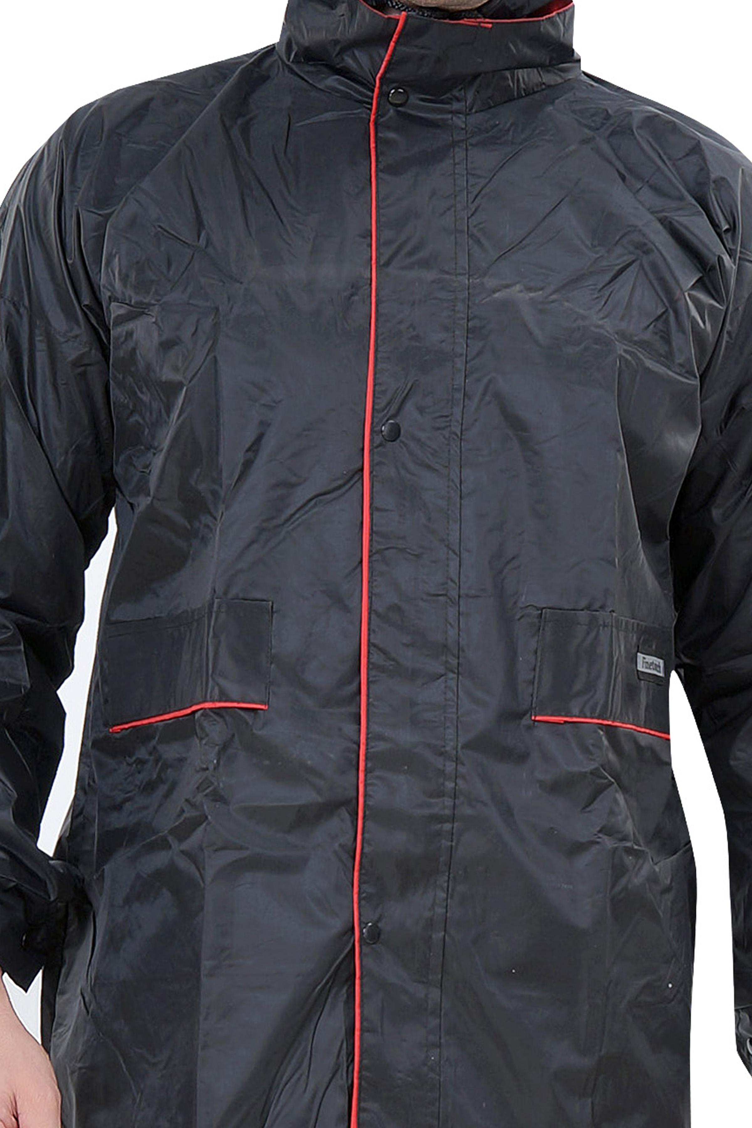 Buy Abc Garments Black Raincoat For Mens Online @ ₹1200 from ShopClues
