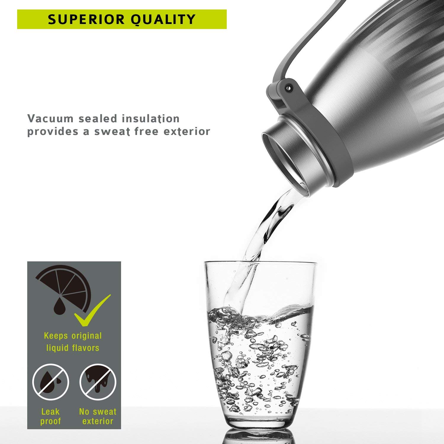 Buy Home Puff Thermos Double Wall Vacuum Insulated Stainless Steel ...