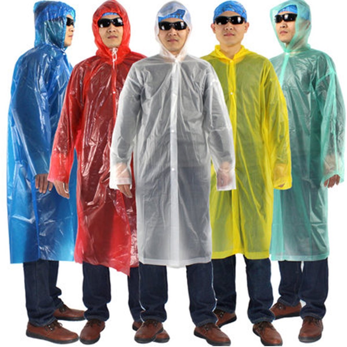 Buy Pack of 2 Disposable Rain Coat Online @ ₹299 from ShopClues