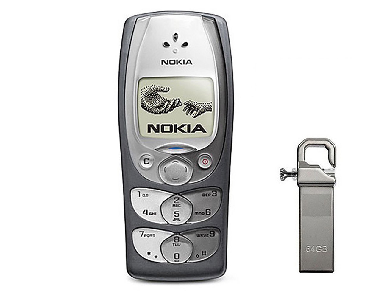Buy (Refurbished) Nokia 2300 (Single Sim, 1.4 inches Display) Superb