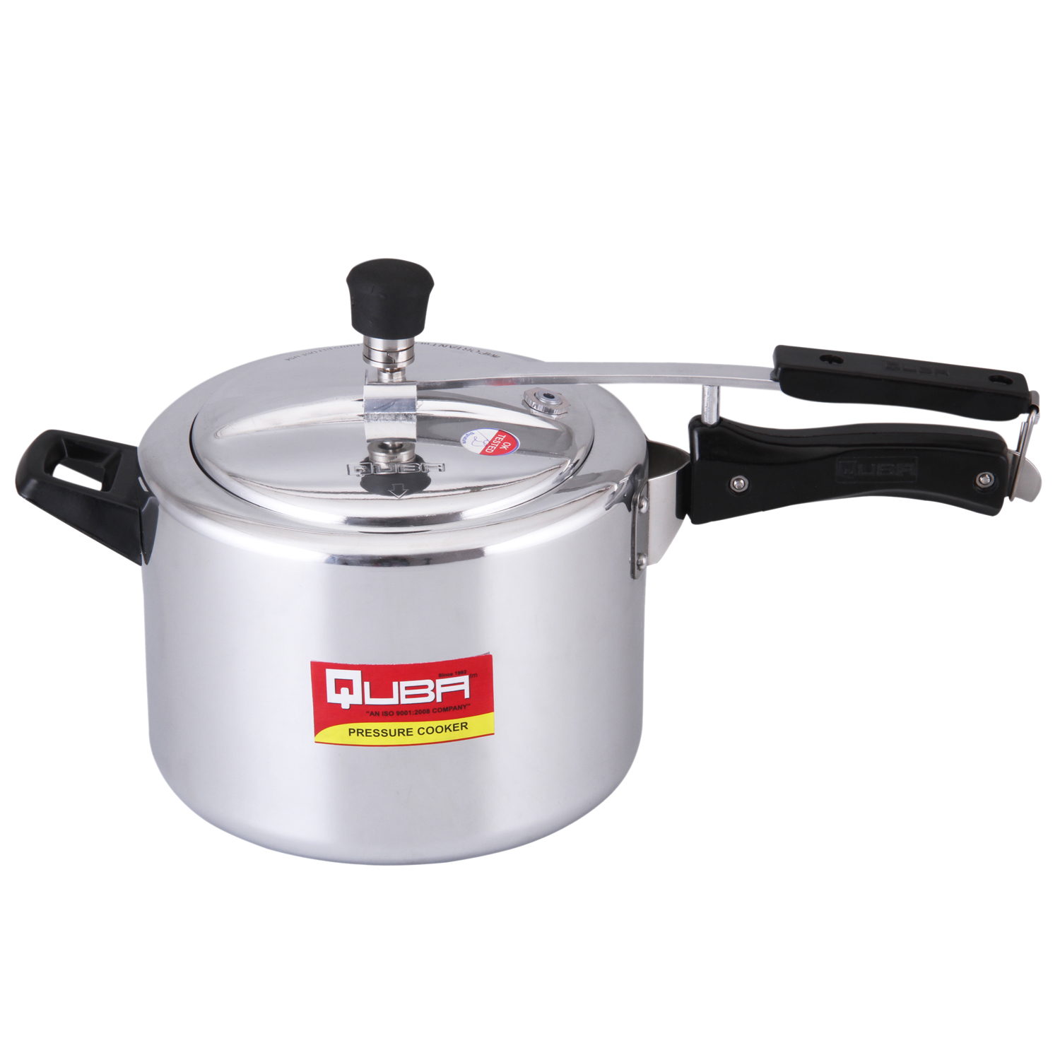 Buy Quba Aluminium Regular 5 Liter Pressure Cooker with Induction ...