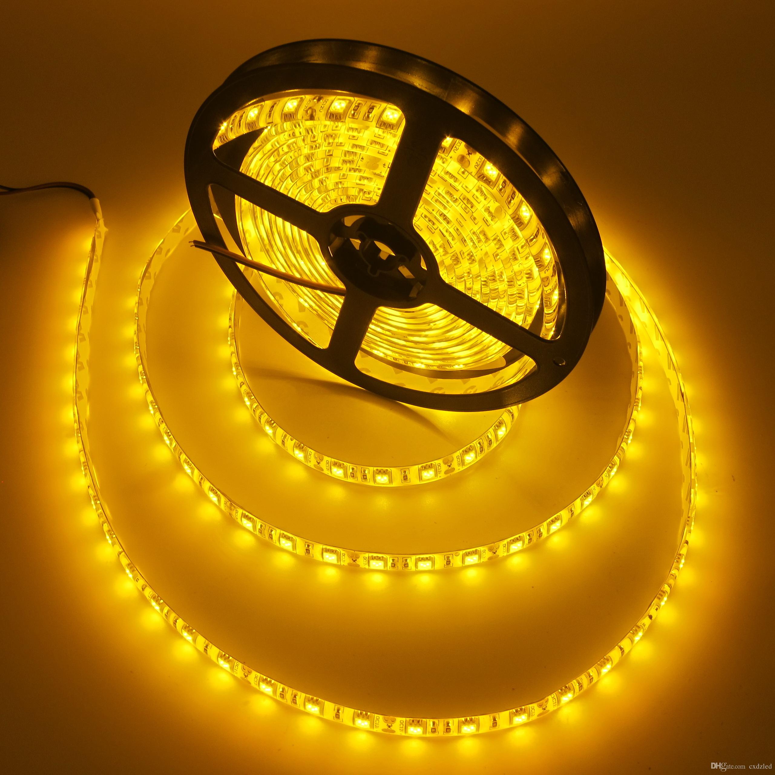 Buy SILVOSWAN LED Strip Light 5 Meter YELLOW Color Waterproof for