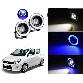 Buy Car Fog Lamp Blue Angel Eye DRL Led Light For Maruti Suzuki Celerio ...
