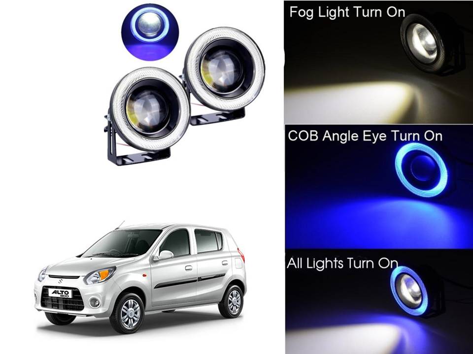 Buy Car Fog Lamp Blue Angel Eye DRL Led Light For Maruti Suzuki Alto