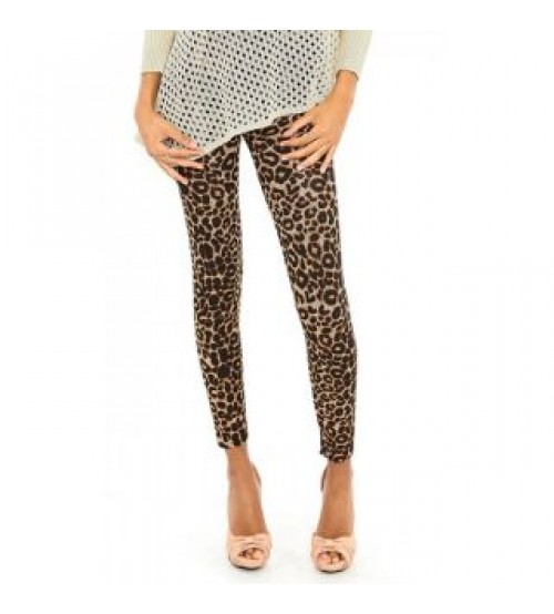 Buy Streachable printed and jeans look waist 30 to 36 jeggings or