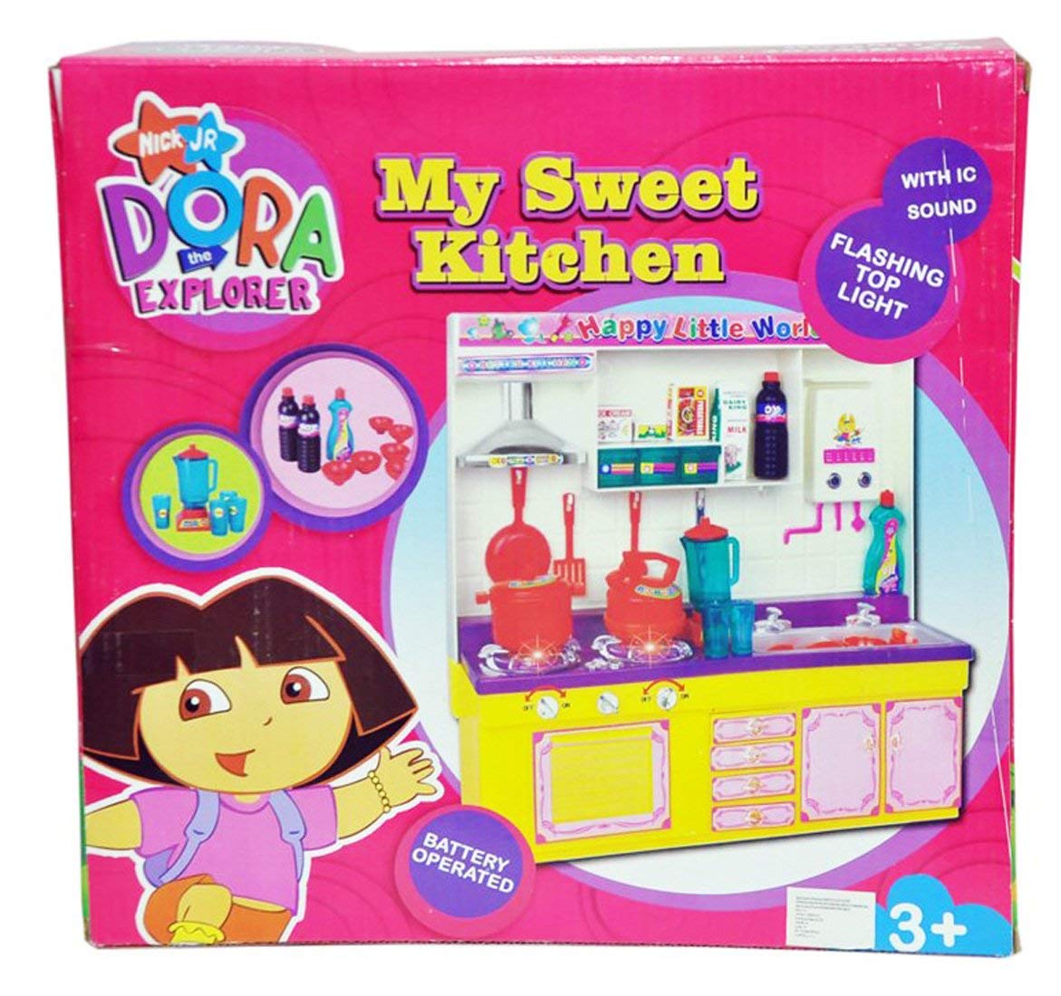 Buy Shribossji Dora Kitchen Set - Hi Tech Kitchen Toy with Many