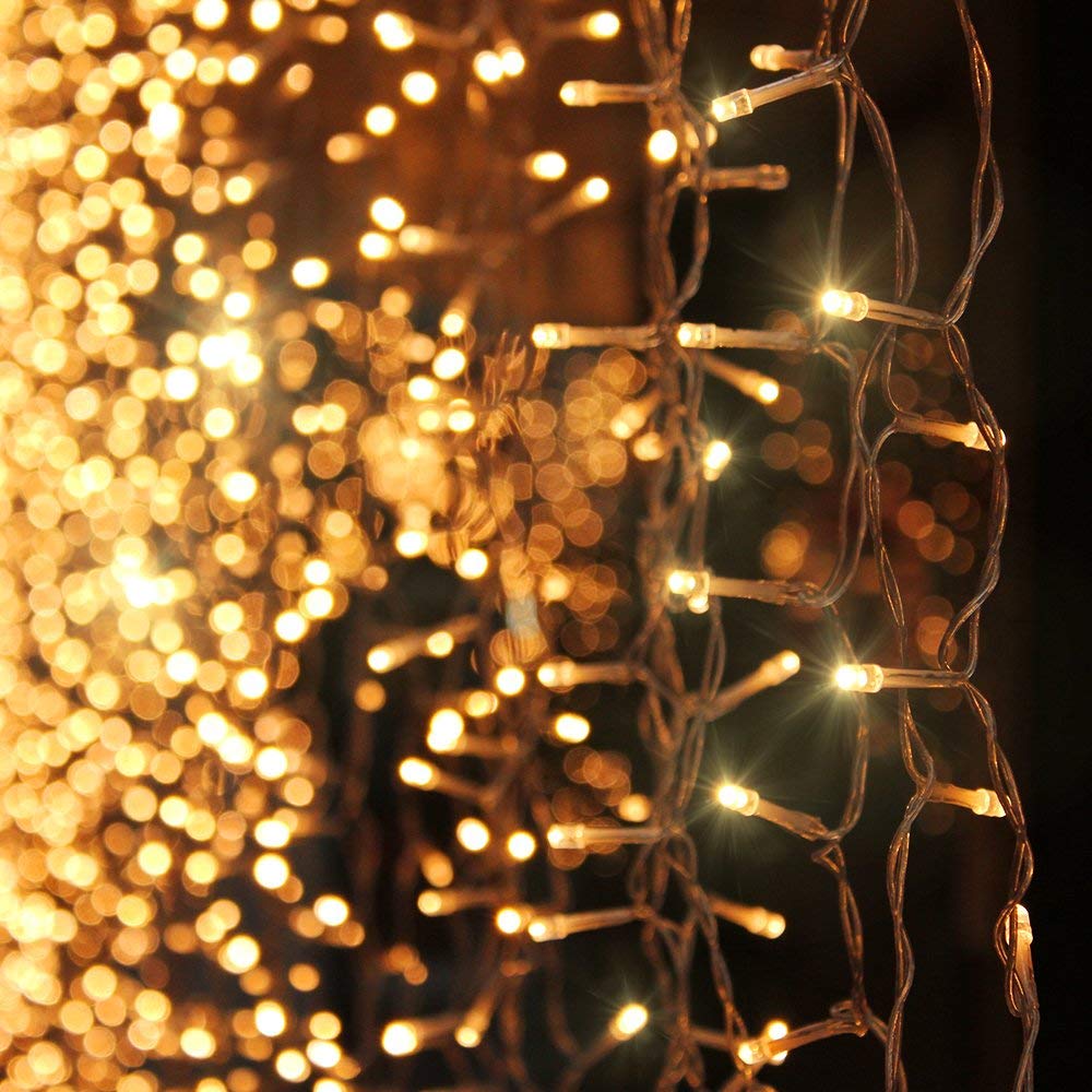 Buy SILVOSWAN Diwali Decoration Light Led Ladi 50 Meter WARM WHITE for ...