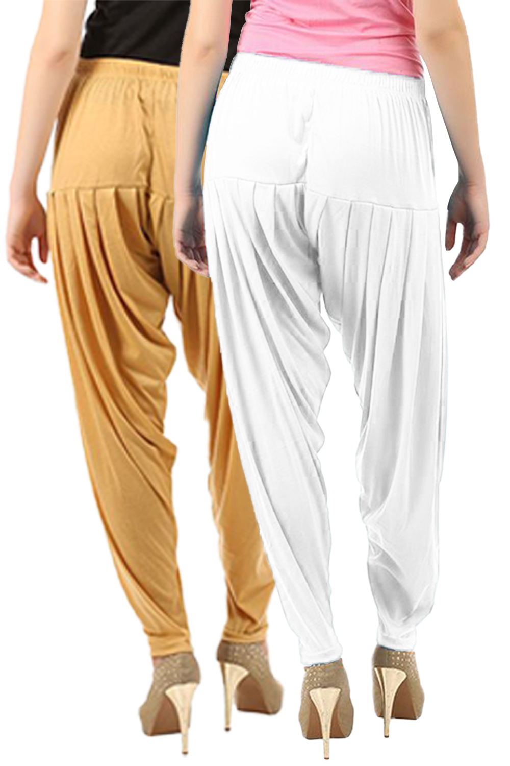 Buy Buy That Trendz Women's Cotton Viscose Lycra Patiyala Salwar Harem ...