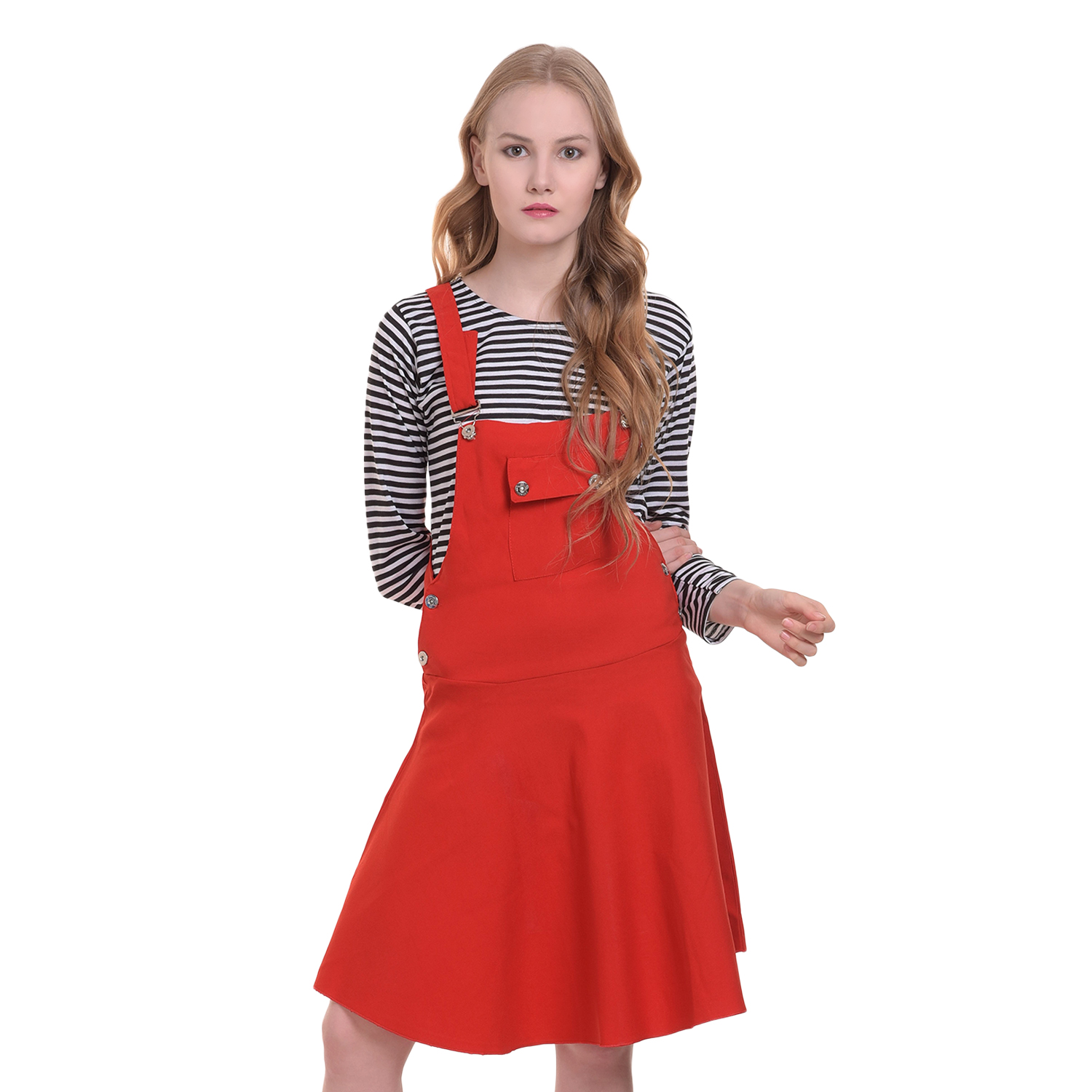 short dungaree skirt