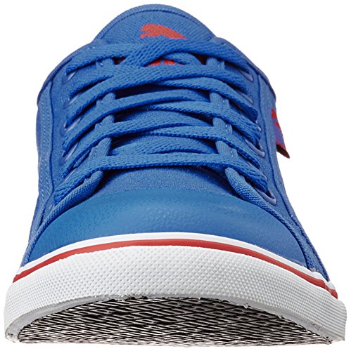 blue and red puma
