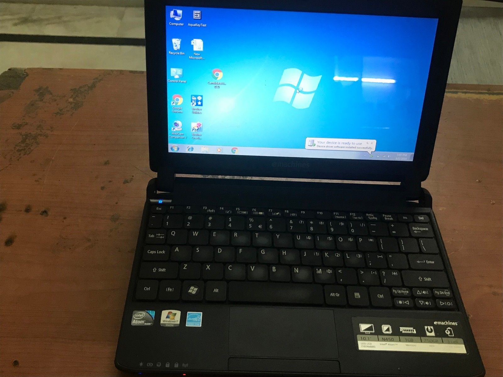 emachines laptop windows 7 price