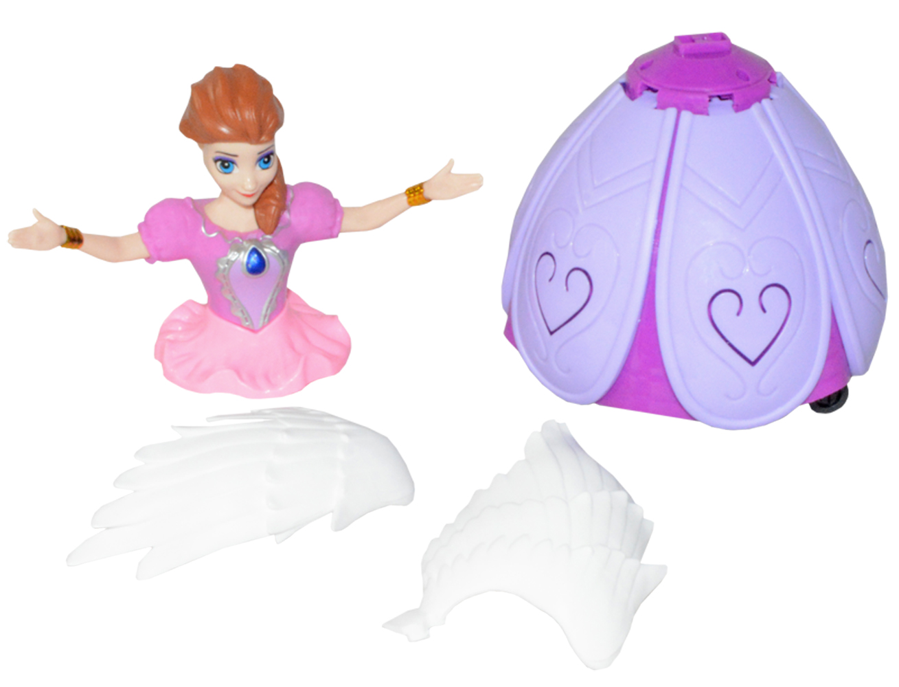 Angel Girl Rotating Doll with Lights & Music