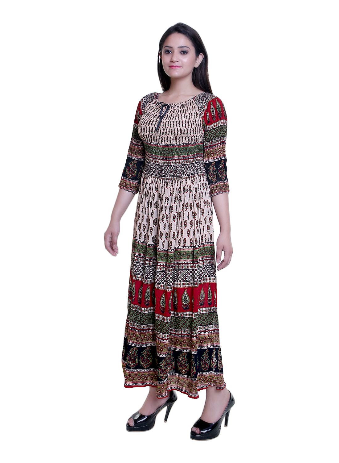 western maxi design