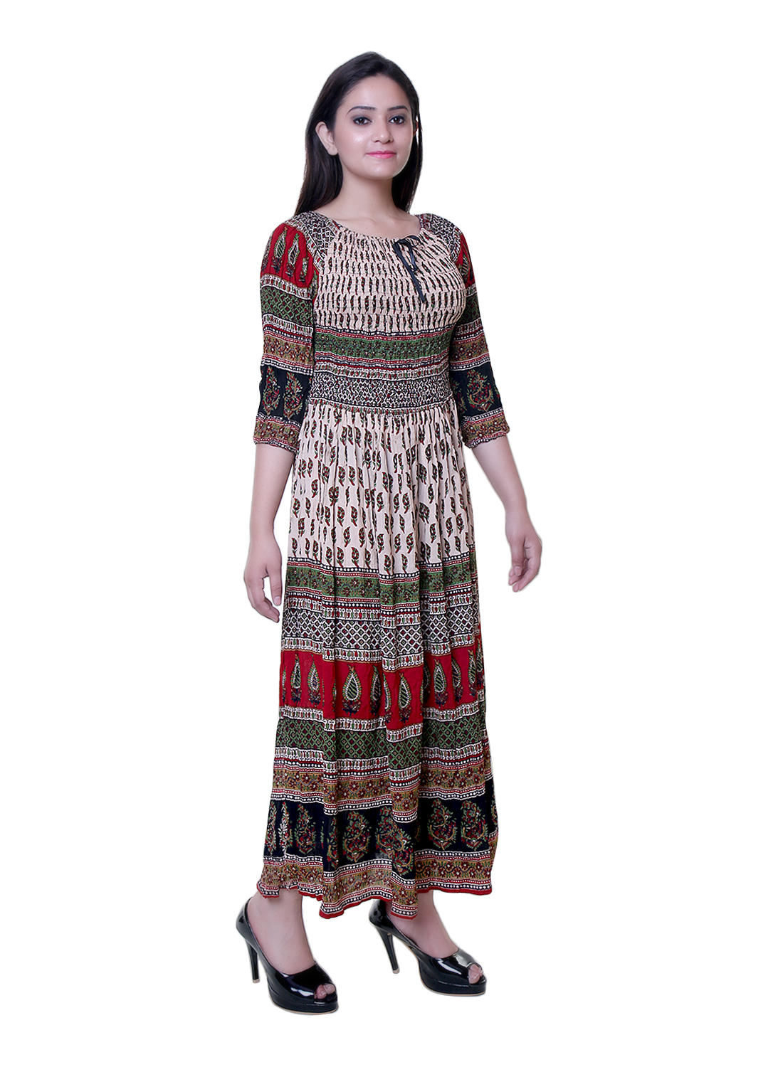 western maxi design