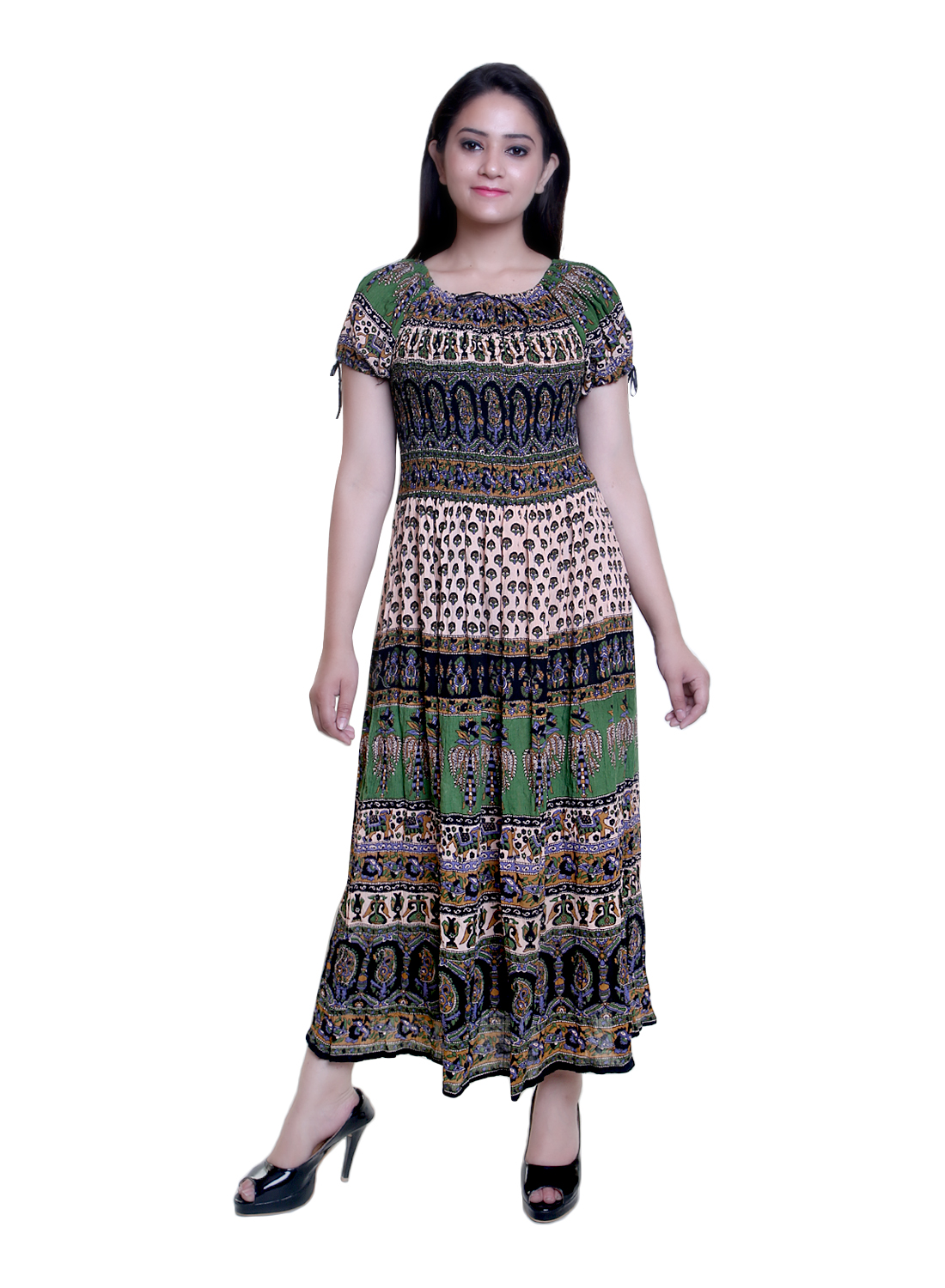 western maxi design