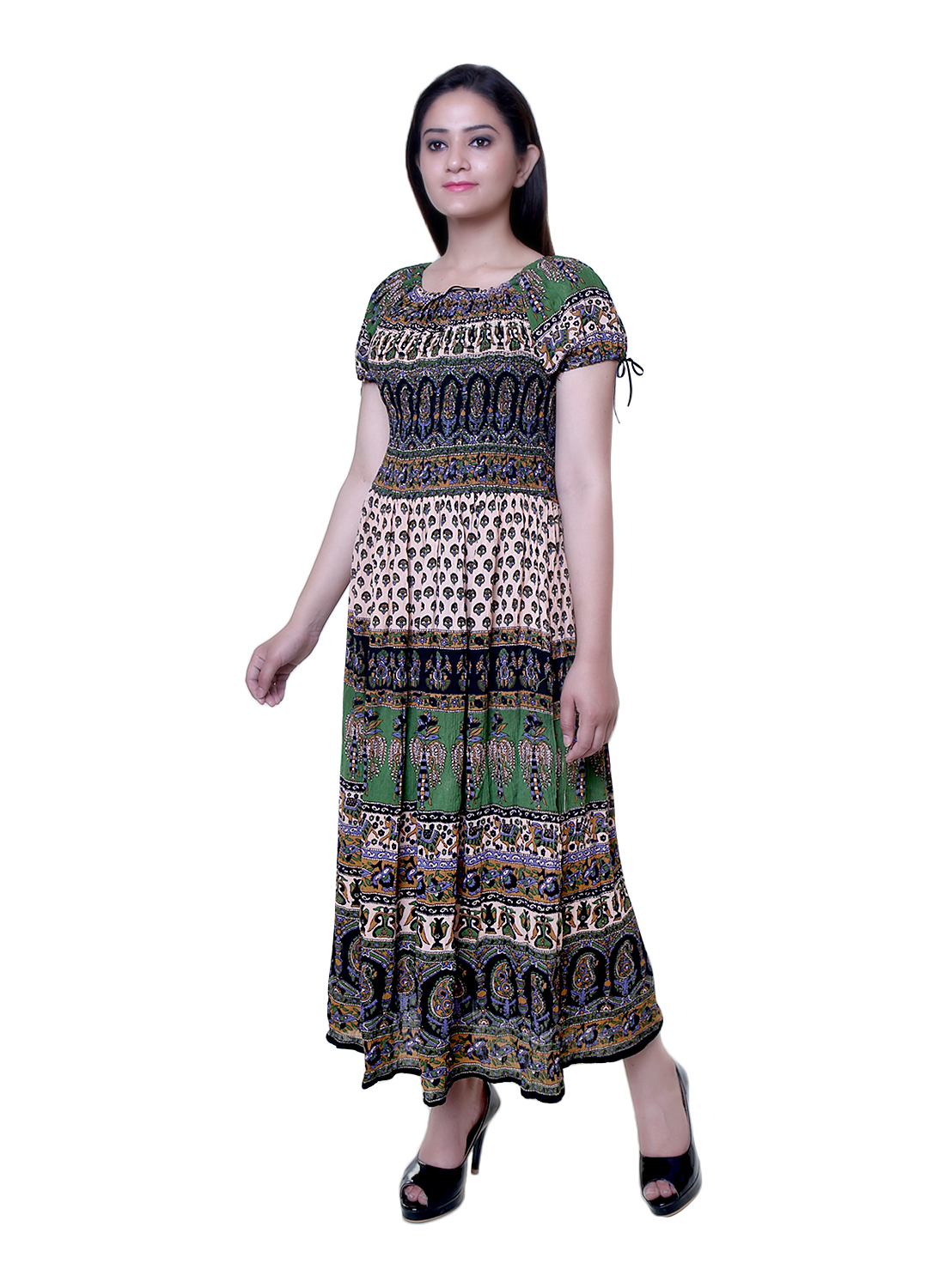western maxi design