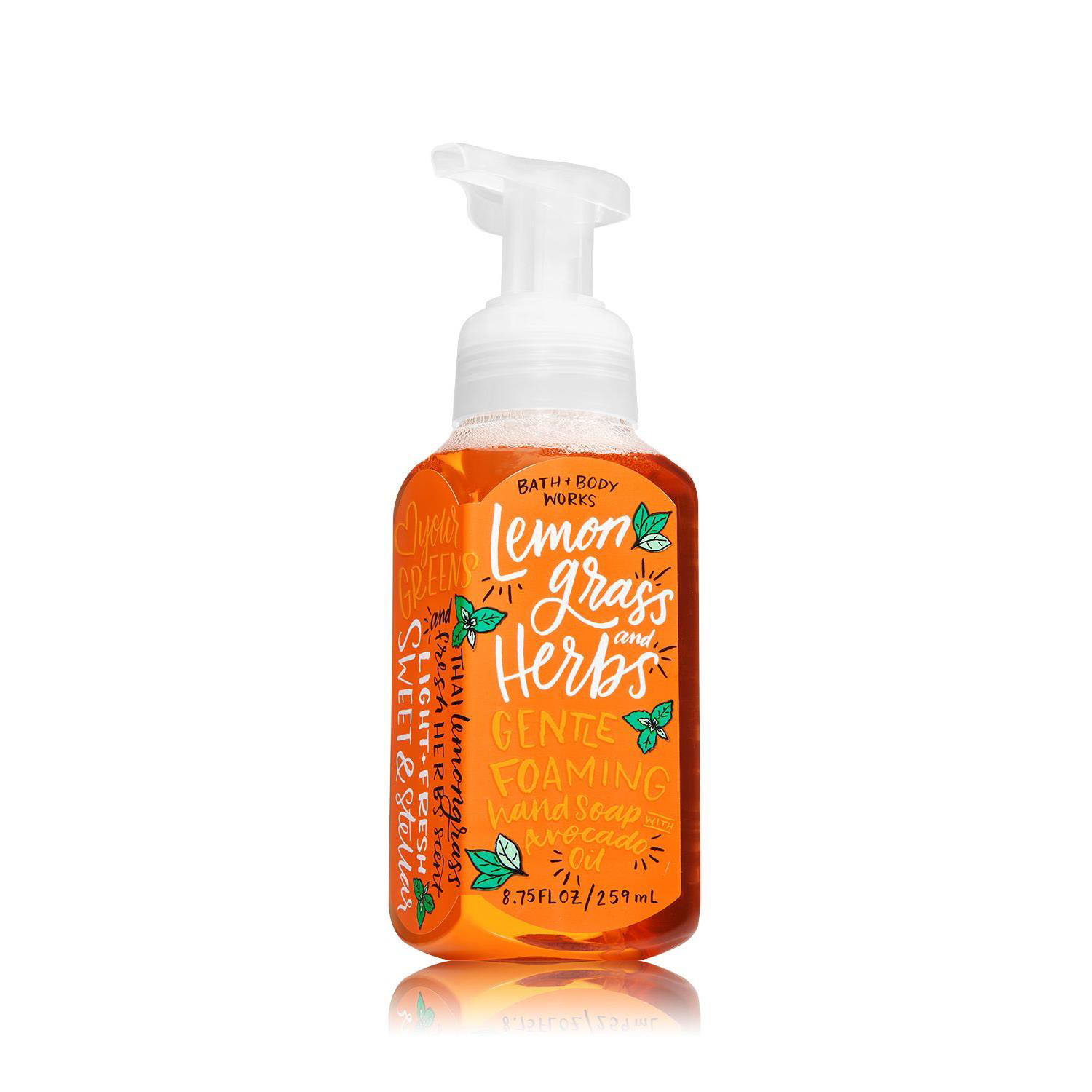 Buy Bath & Body Works Gentle Foaming Hand Soap, Avocado Lemongrass and