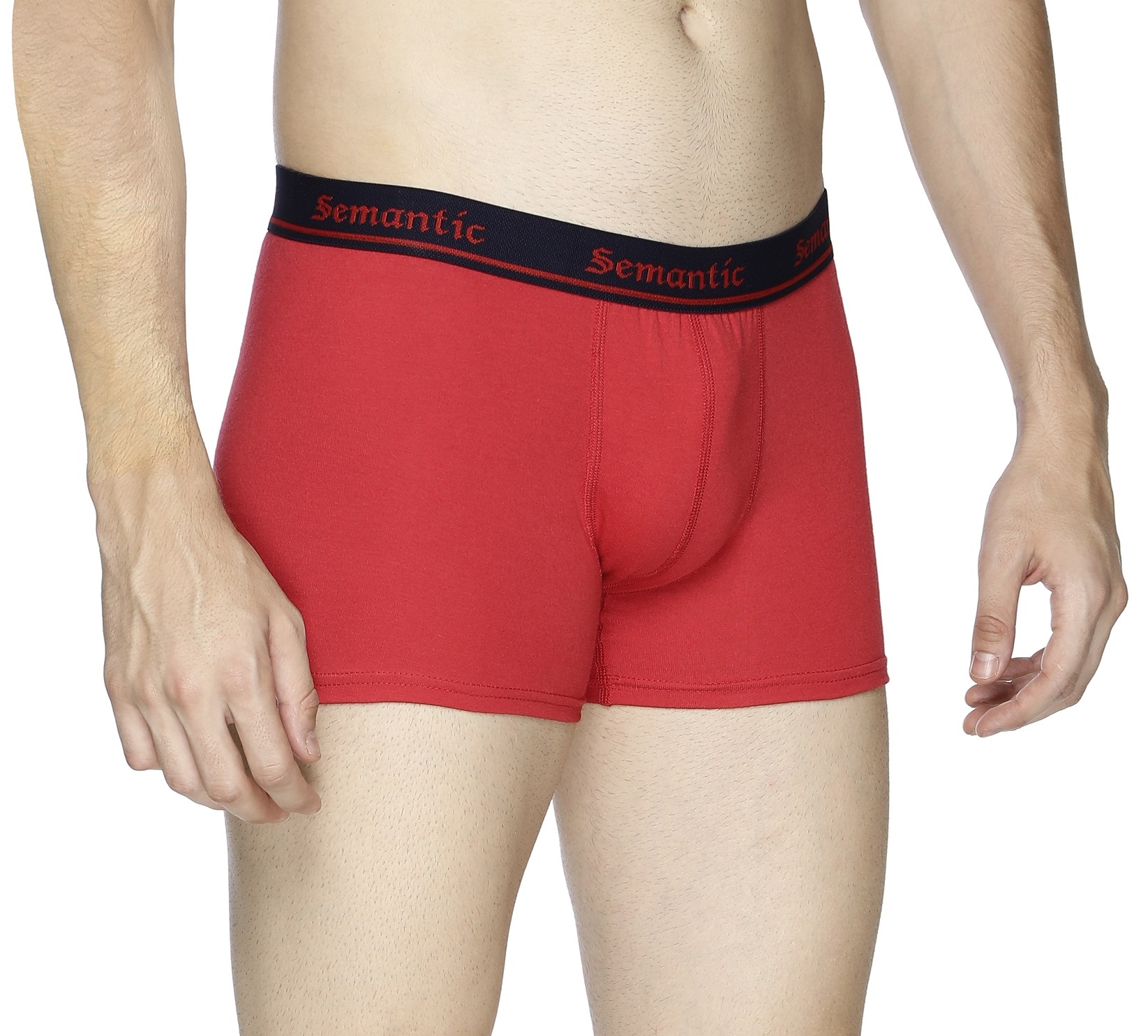 Buy Plain Trunk For Mens 100 Cotton Brief Underwear Available In Red Color In Size L Large