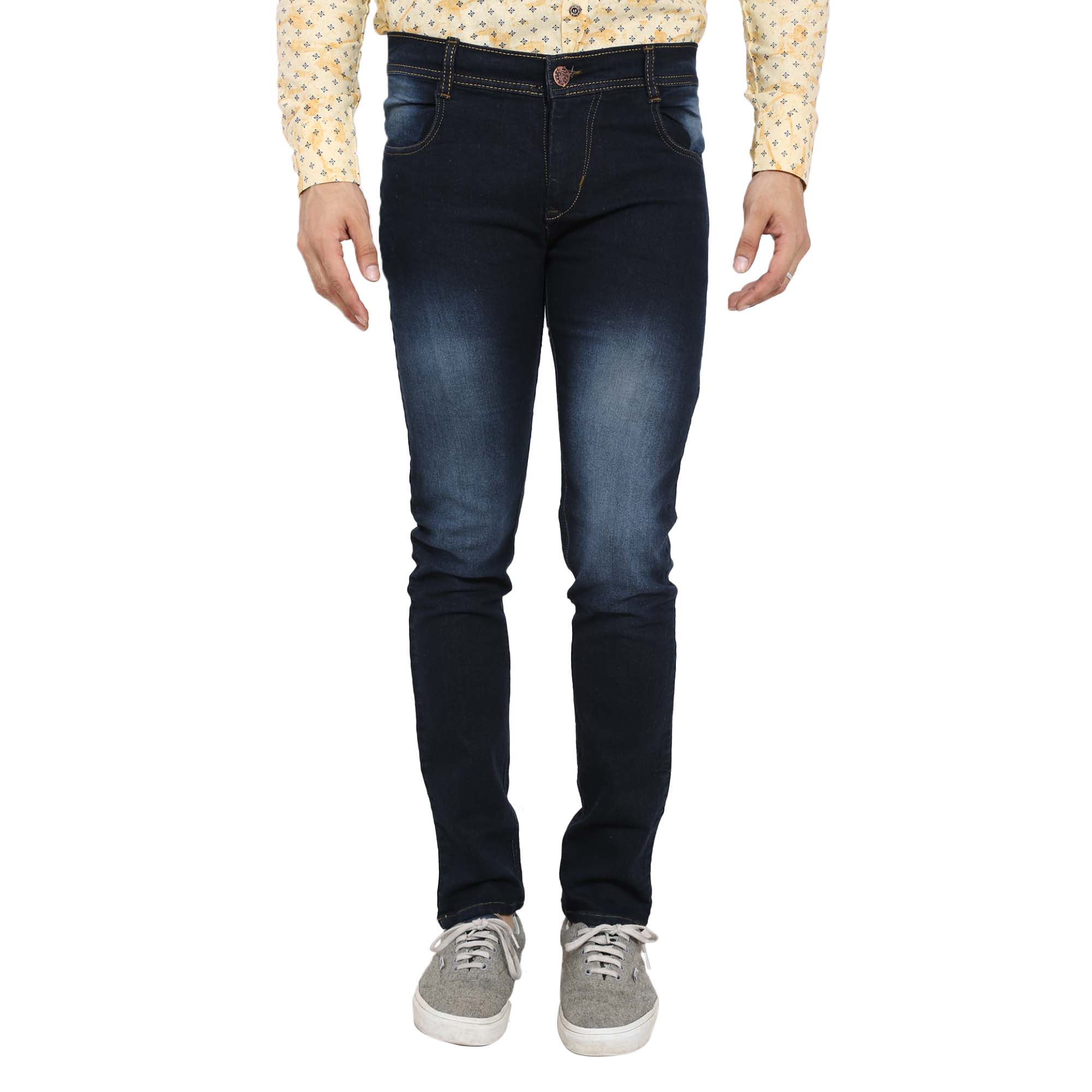 Buy Spain Style Men's Pack of 3 Slim Fit Multicolor Jeans Online