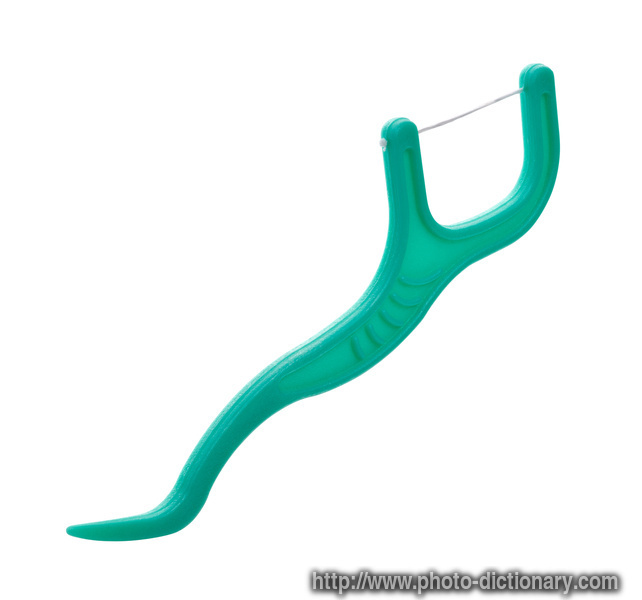 Buy AMAFHH53 Pack of 40 Disposal sticks Dental Floss Toothpick Teeth Cleaning Tool 7.5cm Online