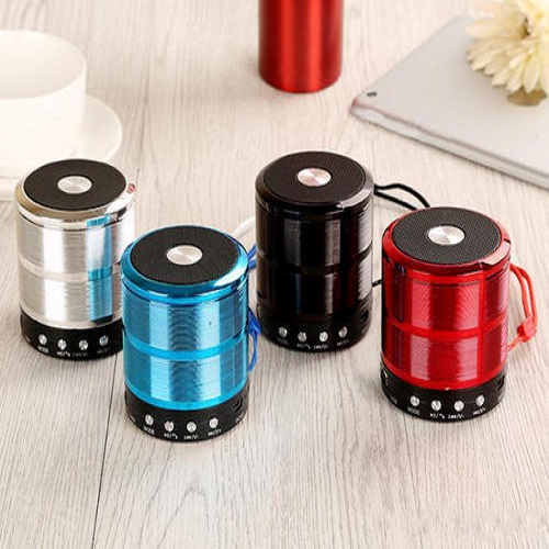 Buy WS887 Mini Bluetooth Wireless Speaker With Mic, FM, Micro SD Card