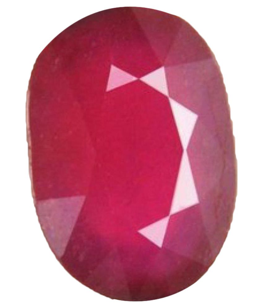 Buy Natural Ruby Stone 3.5 Ratti (3.2 carats) Rashi Ratna Origional and