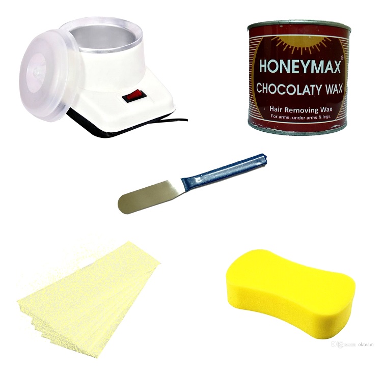 Buy Waxing Kit / Wax Kit Combo Kit Includes (Wax Heater + Aloe Vera WAX