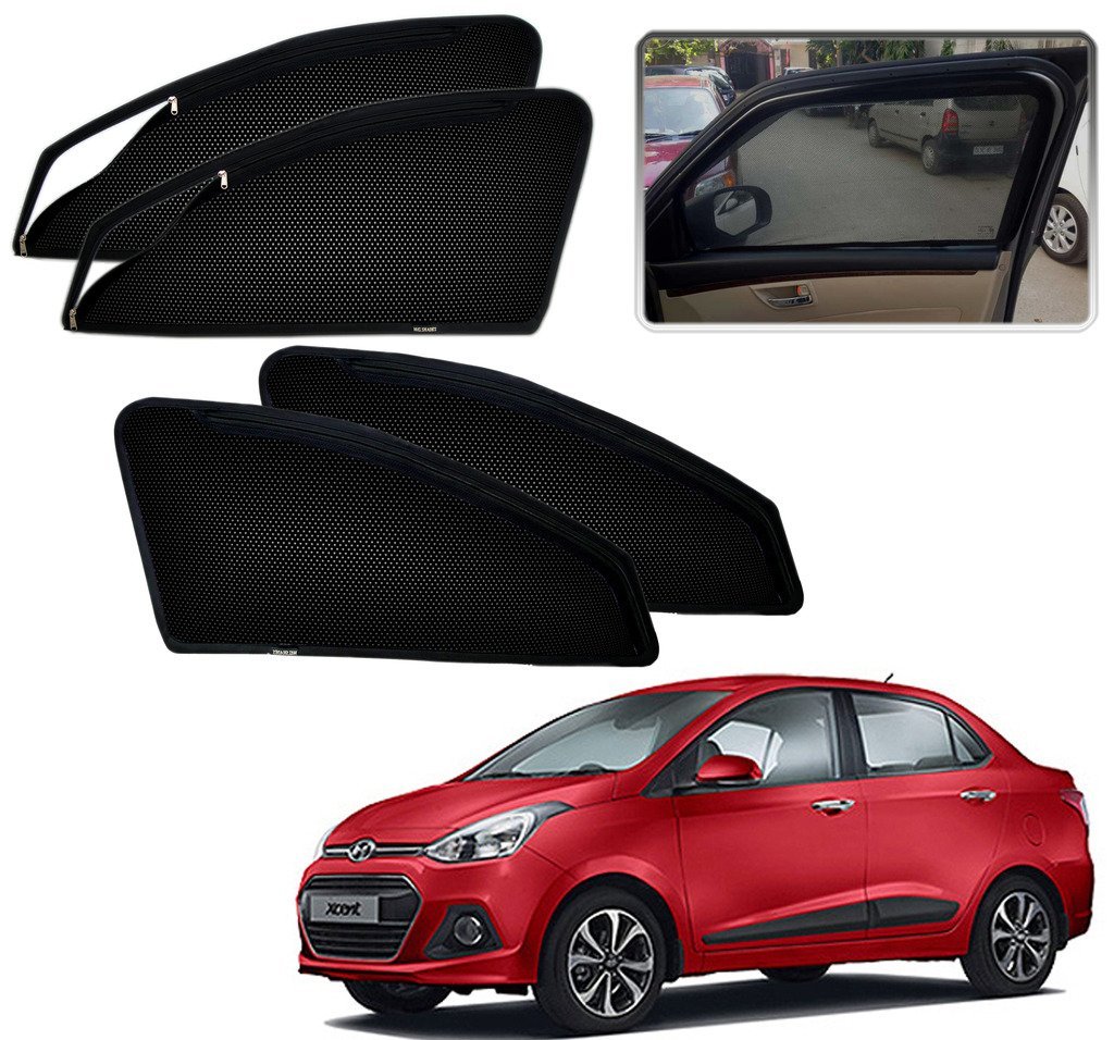 Buy Auto Addict Zipper Sun Shades Car Curtain For Hyundai