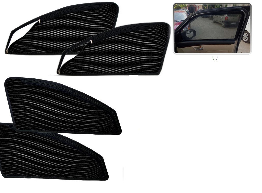 Buy Auto Addict Zipper Sun Shades Car Curtain For Maruti