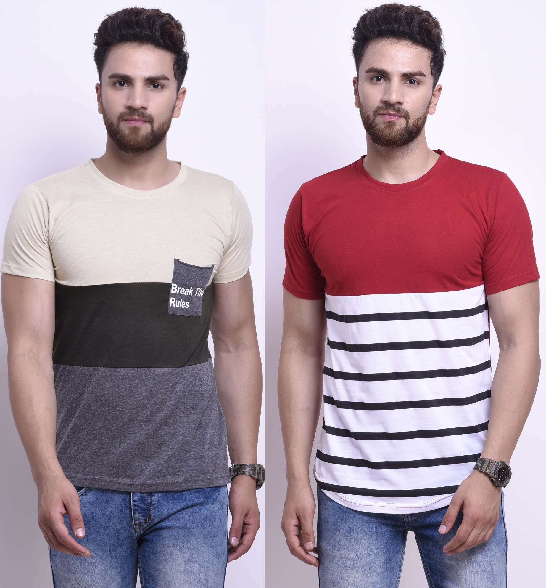 stylesmyth best selling half sleeves t shirt for man