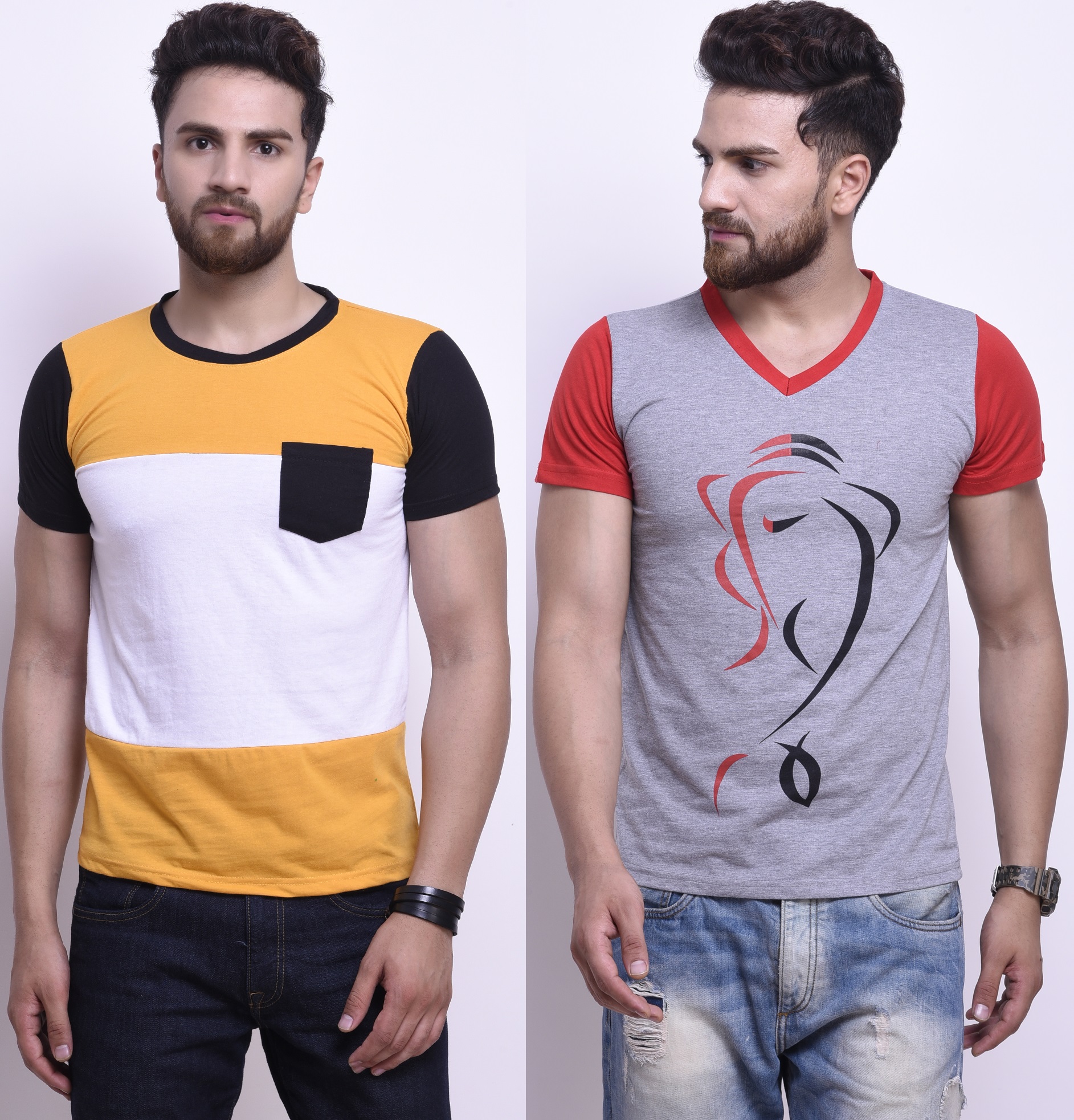 stylesmyth best selling half sleeves t shirt for man