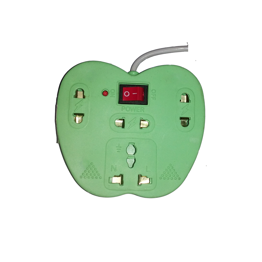 Buy Electric board Mini Apple Extension Cord Boardpower stripGreen