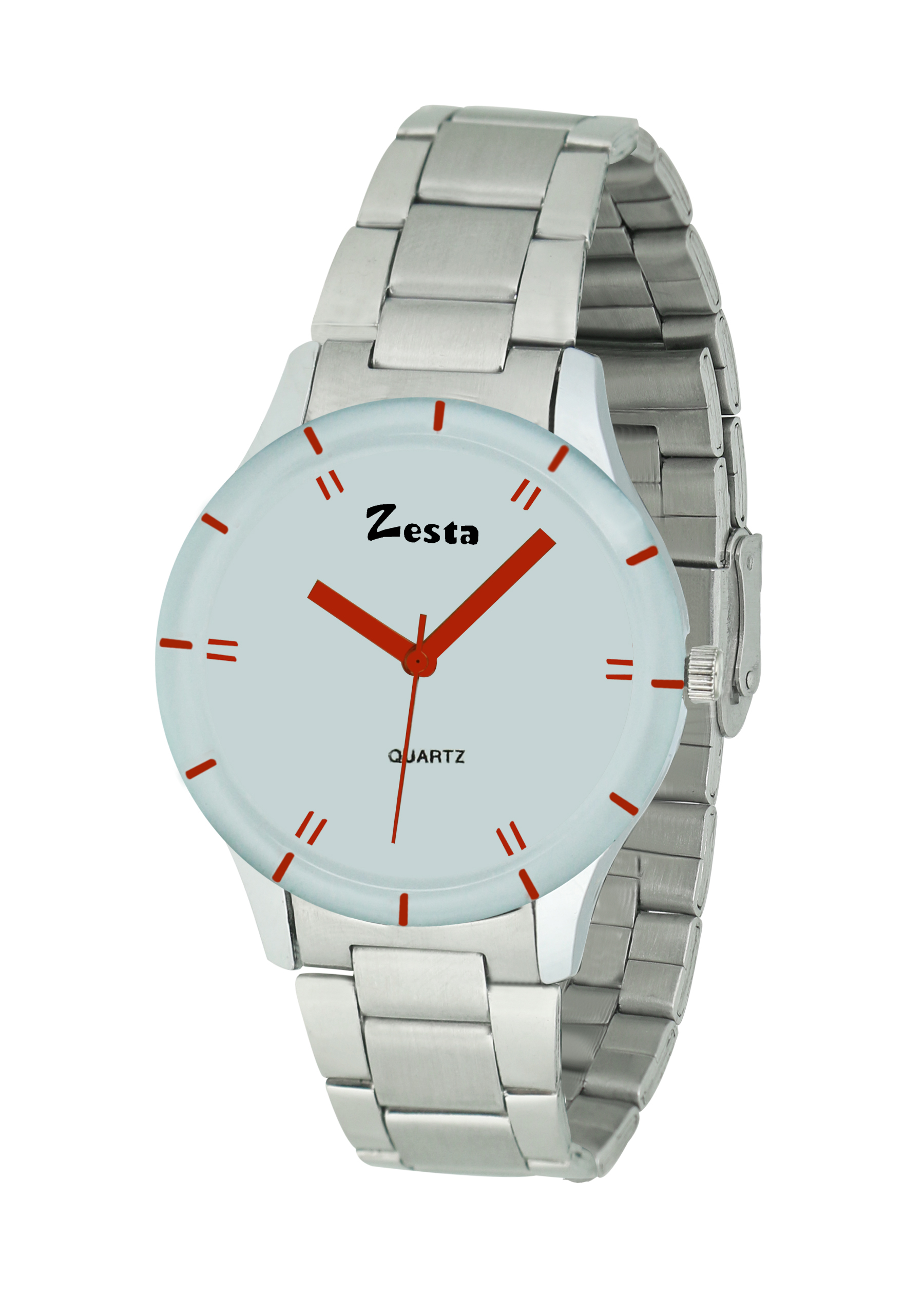 Zesta 16 Analog Watches for Girls/Watches for Women/Watch for Women Stylish/Watch for Girls Analogue Round Dial Metal Strips White Silver