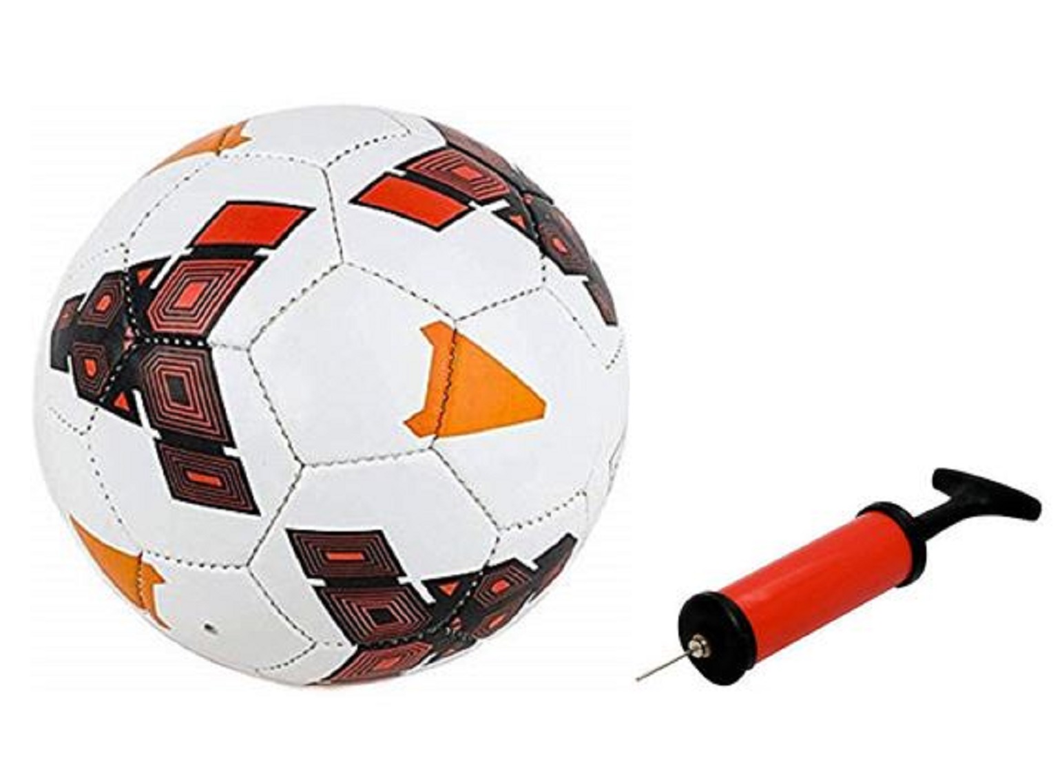 Buy Strike Red Football + Air Pump Online ₹539 from ShopClues