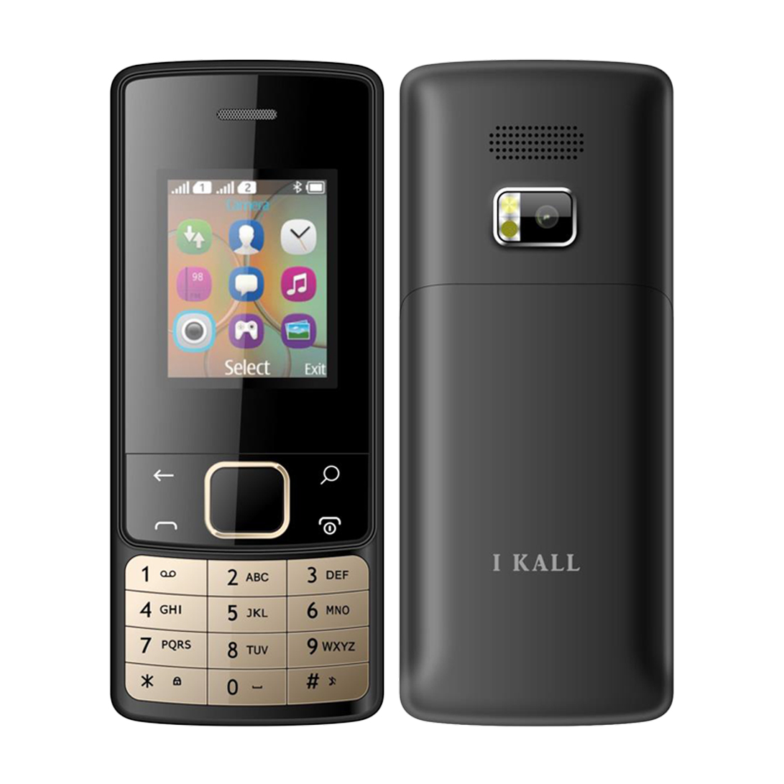 Buy I Kall K20 (Dual Sim, 1.8Inch, FM, Blutooth) Multimedia Mobile