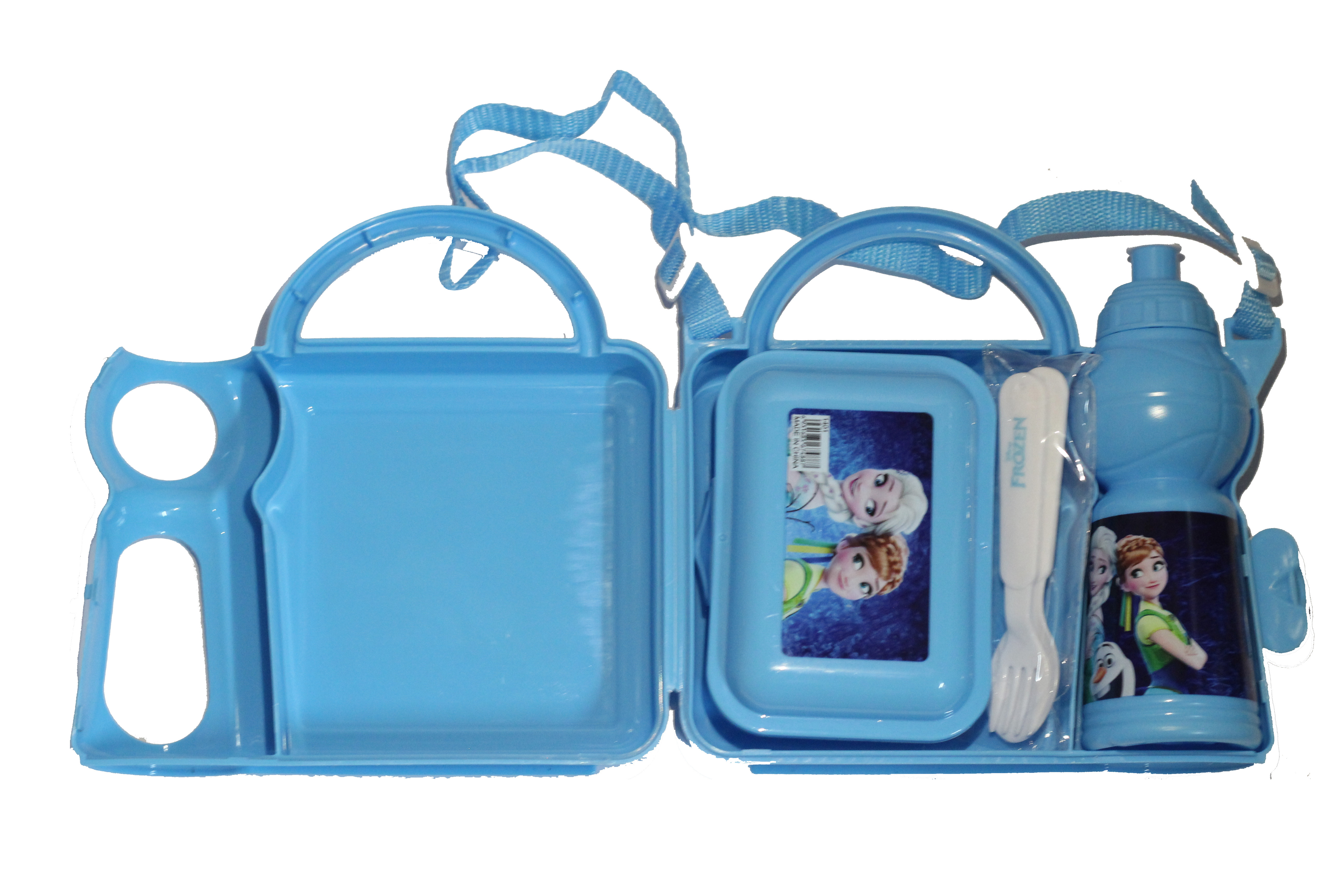Buy Tiffin and water bottle combo set in Blue for kids by Eco Online