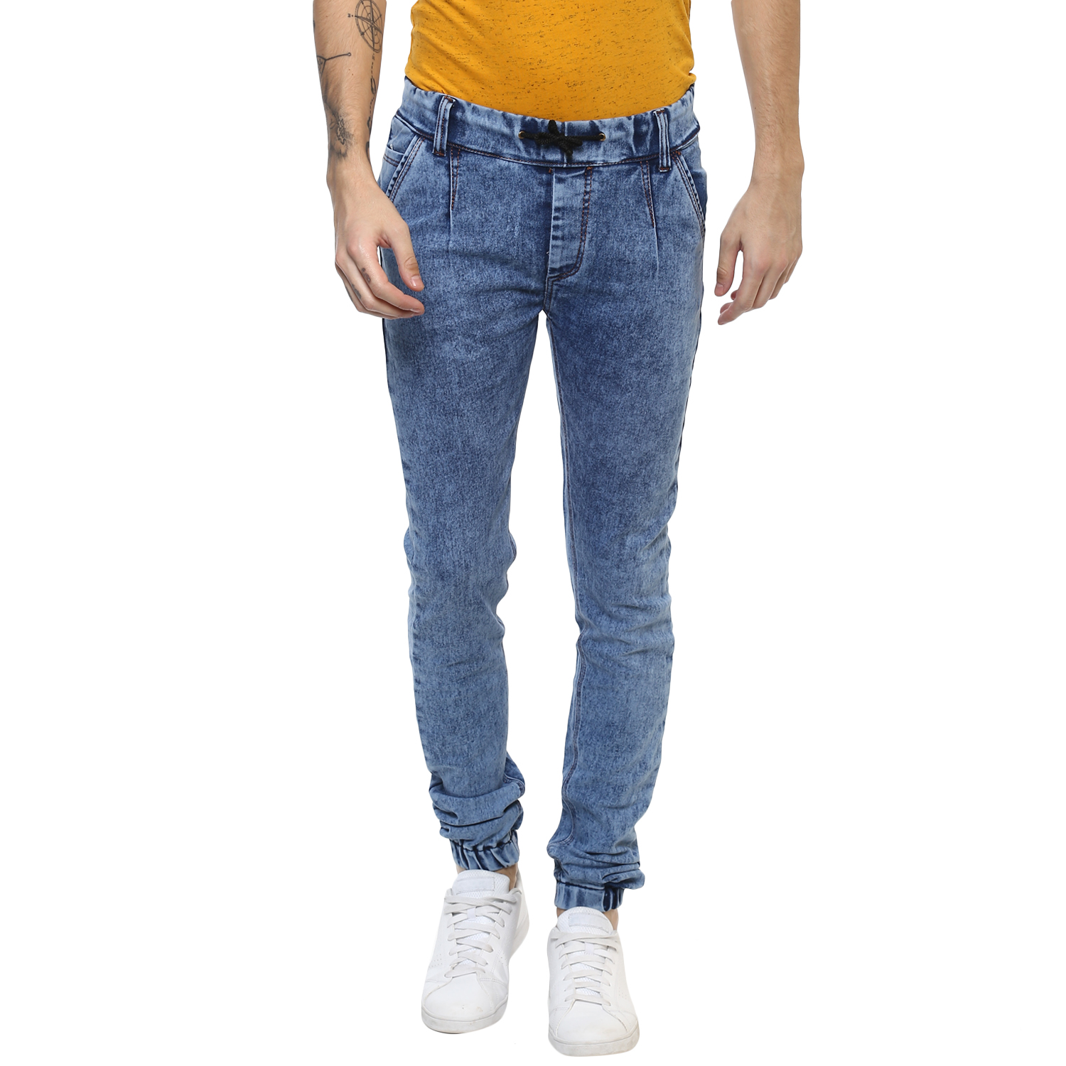 Buy Urbano Fashion Men's Slim Fit Blue Jeans Online @ ₹819 from ShopClues