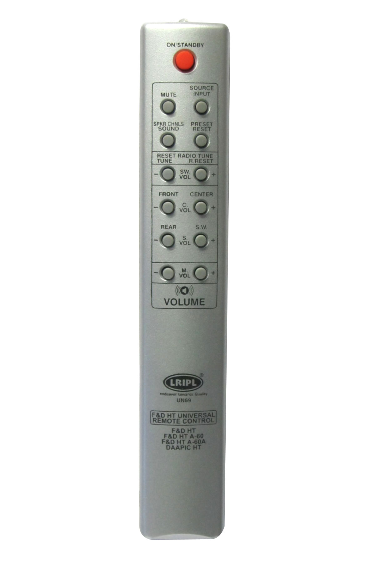 Buy FD Home theater universal remote control Online ₹249 from ShopClues