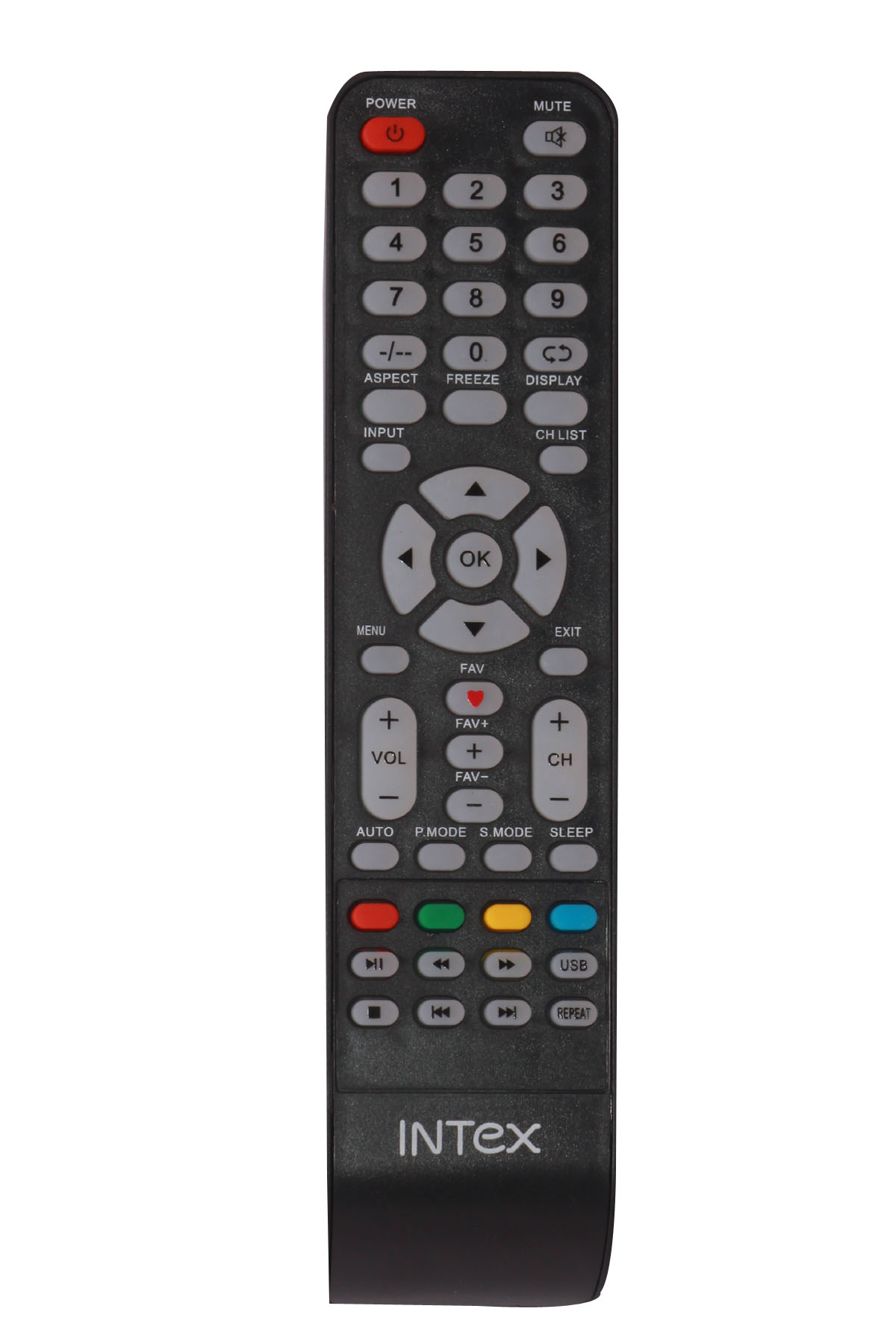 Buy Intex led/lcd tv remote controller Online ₹349 from ShopClues
